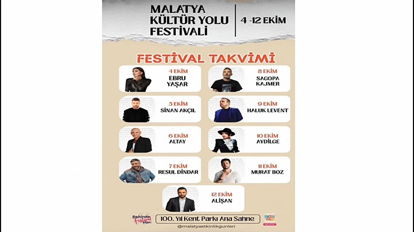 Malatyalılar Kültür Yolu Festivali'ne Davet Edildi: Ailece Katılım Teşvik Ediliyor