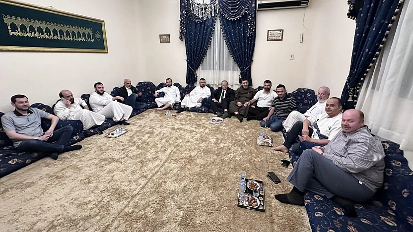 MHP MYK Üyesi Mesut Samanlı Umre Ziyaretinde Suudi Arabistan'da Kabile Büyüklerini Ziyaret Etti