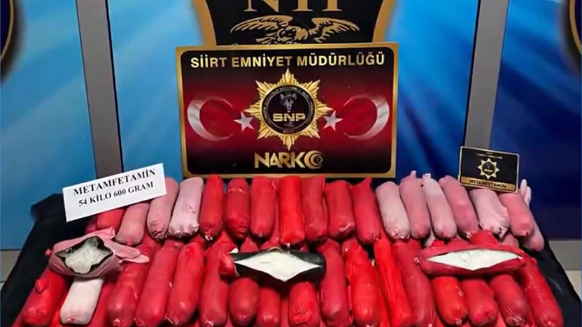 Siirt'te Uyuşturucu Tacirlerinin Yeni Yöntemi Ortaya Çıkarıldı