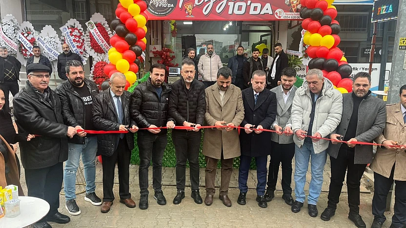 Siyaset ve İş Dünyası Tecde'de Buluştu: Pizza10-Da Açıldı