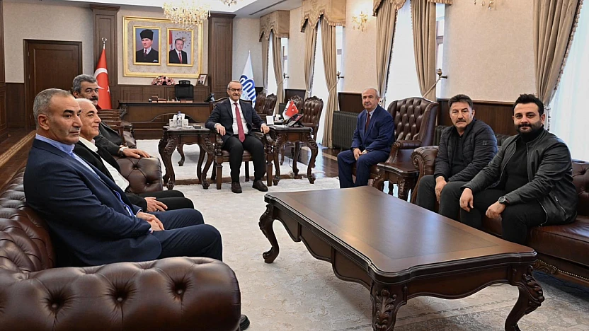 STK'lardan Vali Yavuz'a Destek: Drejanlılar Derneği Ziyarette