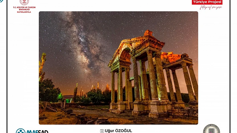 Tarih ve Doğa Yıldızlar Altında Fotoğraflandı
