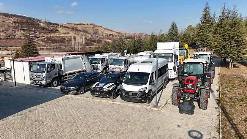 Tasarruf ve Mali Disiplinin Sonucu: Doğanşehir Belediyesi'nden 14 Araçlık Yatırım