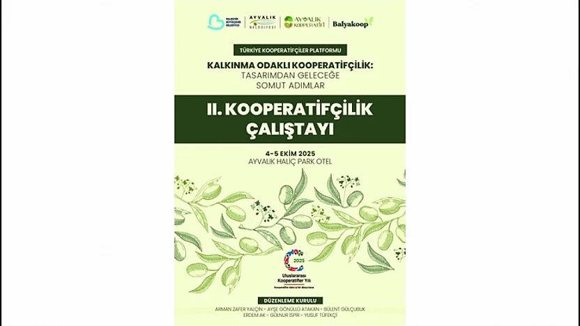 Türkiye Kooperatifçileri 3. Kez Ayvalık'ta Bir Araya Geliyor