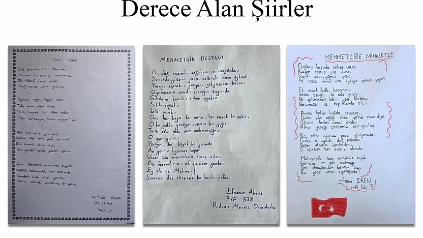 Vatan Sevgisi Şiirlerle Dile Geldi