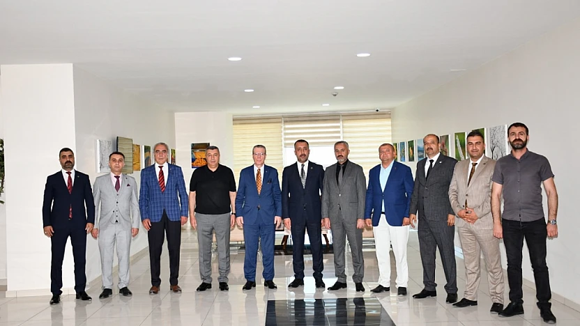 Yeniden Refah Partisi'nden Malatya Ticaret Borsası'na Ziyaret