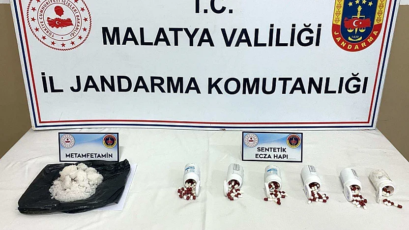Yeşilyurt'ta Narkotik Operasyonu: Metamfetamin ve Sentetik Ecza Ele Geçirildi