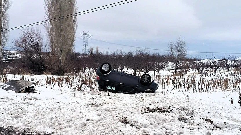 Yola Çıkan Kuş Sürüsü Kazaya Neden Oldu