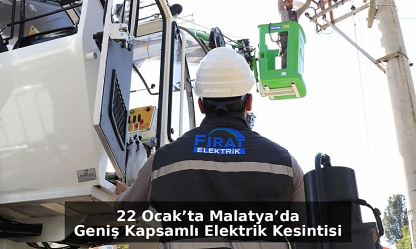 22 Ocak'ta Elektrik Kesintisinden Etkilenecek Mahalleler Açıklandı