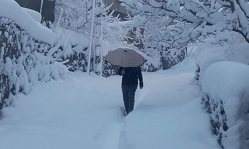 5. Kar Yağışı Genişliyor: Doğudan Batıya Beyaz Örtü Geliyor
