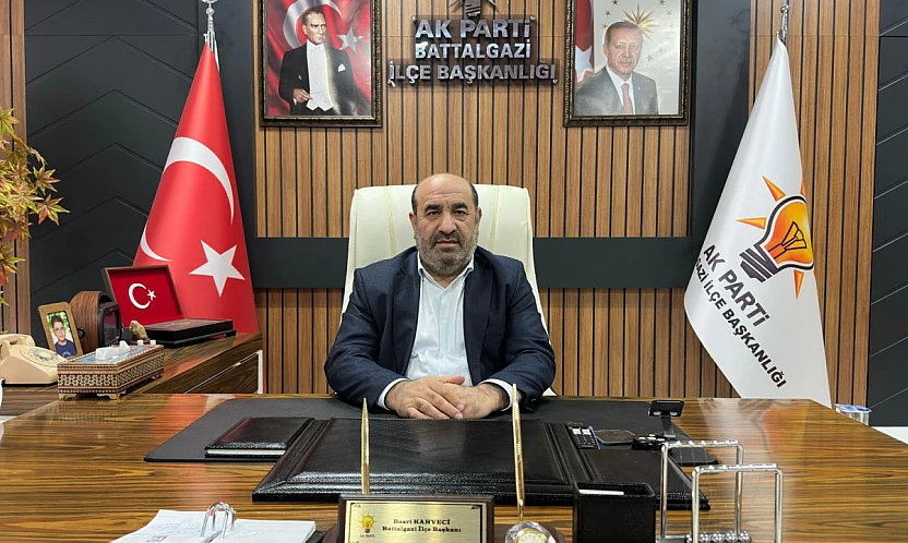 AK Parti Battalgazi İlçe Başkanı Basri Kahveci'den Yeni Yıl Mesajı