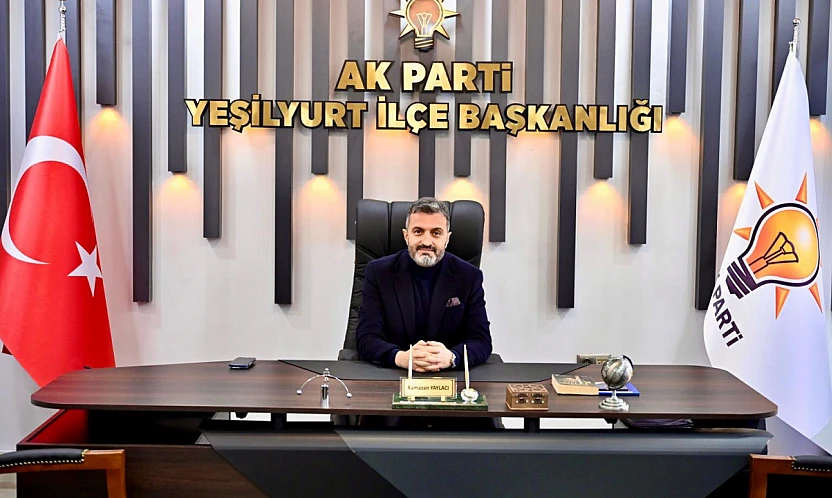 AK Parti Yeşilyurt İlçe Başkanınız Sayın Ramazan Yaylacı'dan Yeni Yıl Mesajı