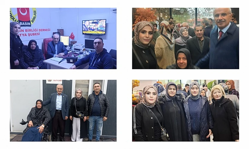 AKÇADAĞDER Genel Merkezinden Anadolu Basın Birliğine Ziyaret