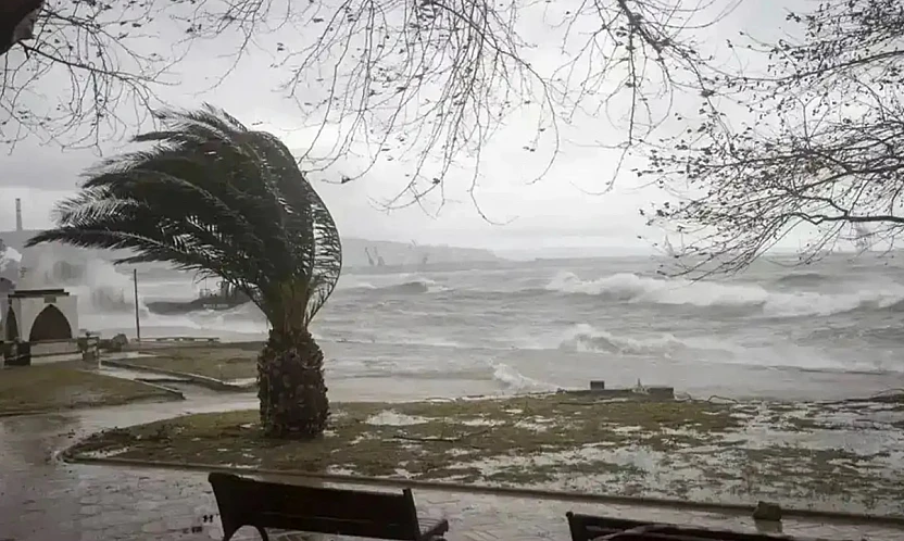 Akdeniz için fırtına uyarısı