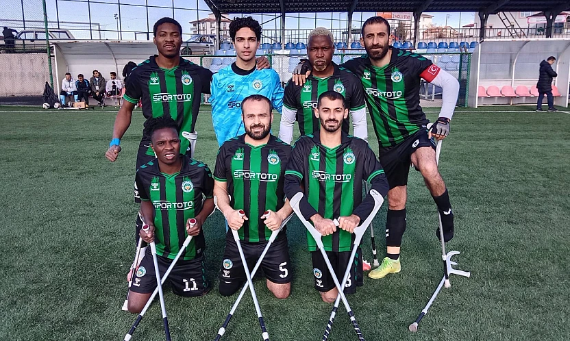 Ampute Futbol Süper Ligi'nde Liderden Net Galibiyet