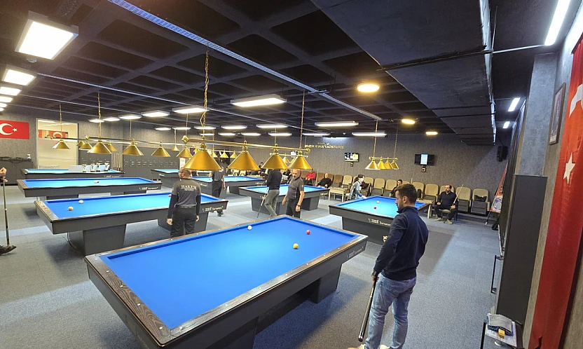 Arslantepe 3 Bant Bilardo Turnuvası Başladı