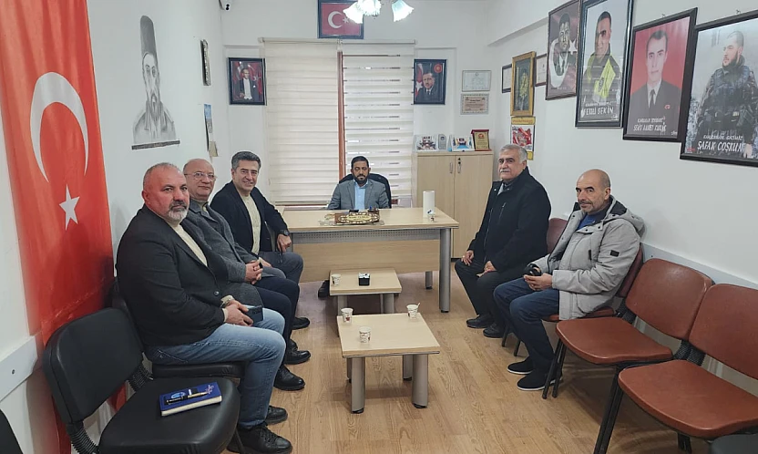 Başkan Gürsoy'dan Muhtarlara ziyaret