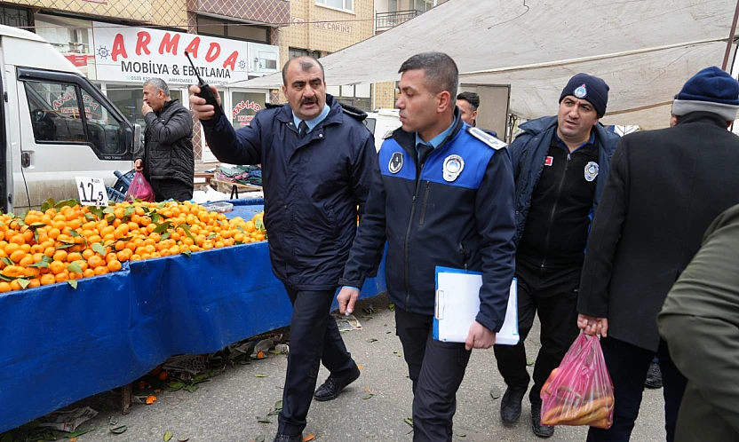 Battalgazi'de Semt Pazarlarında Ölçü ve Tartı Denetimi