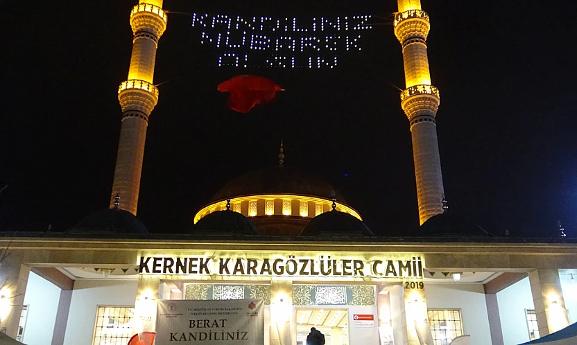 Beraat Kandili Malatya'da İdrak Edildi