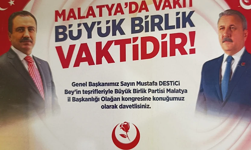 Destici'den Bayrak ve Birlik Mesajı: 'Asla Taviz Yok'