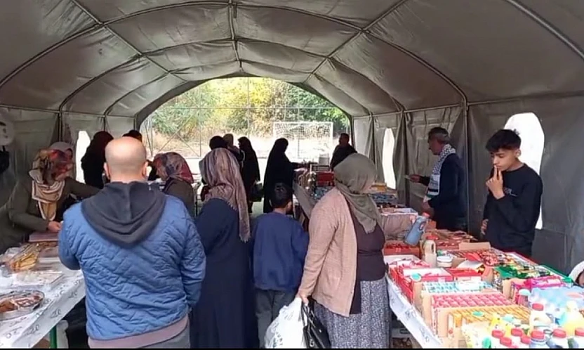 Dilek Mahallesi'nde Gazze İçin Yardım Kermesi Düzenlendi