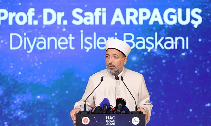 Diyanet İşleri Başkanı Arpaguş: 'Hac ibadeti, Müslümanlara ümmet şuuru kazandırmaktadır