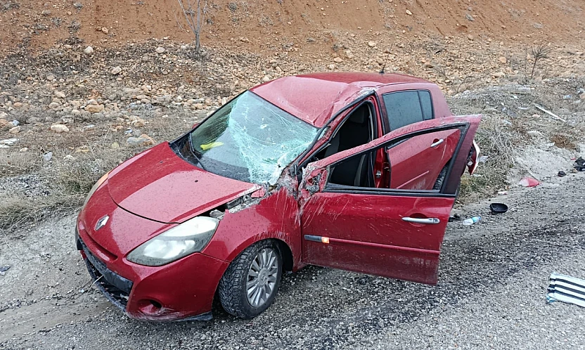 Doğanşehir Suçatı Mevkisinde Trafik Kazası