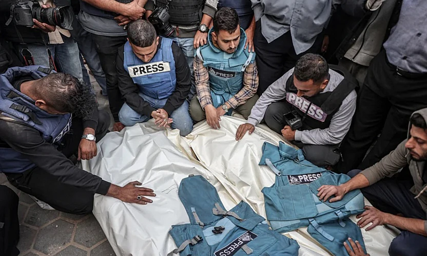 Ekim 2023'ten Bu Yana 220'den Fazla Gazeteci İsrail Saldırılarıyla Hayatını Kaybetti