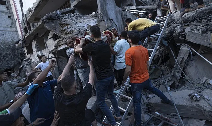 Gazze'de can kaybı 70 bin 942'ye yükseldi