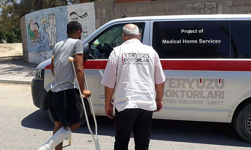 Gazze'de Sağlık Altyapısı Çöktü, Yeryüzü Doktorları Sahada