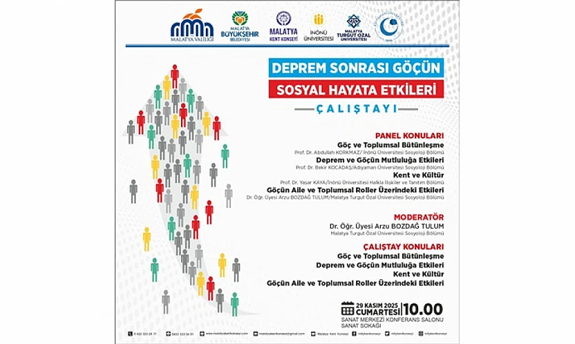 Göçün Sosyal Hayata Etkileri Çalıştayı İçin Başvurular Başladı