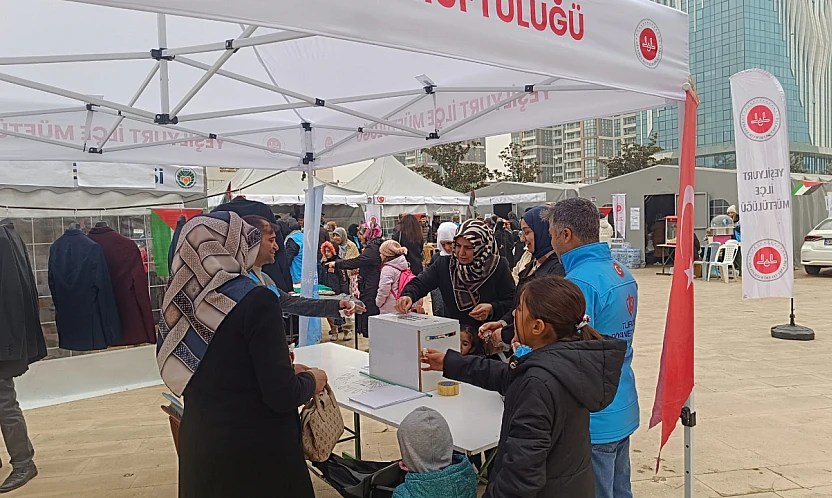 Hayır Çarşısı Geliri Gazze'ye Ulaştırılacak