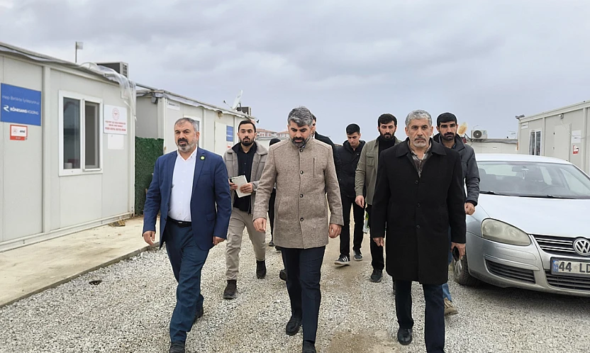 HÜDA PAR'lı Dinç: 'Konteyner kentte kalanların sesi duyulmalı'