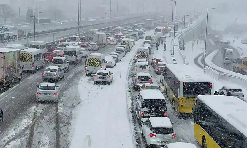 İstanbul için kar ve soğuk hava uyarısı
