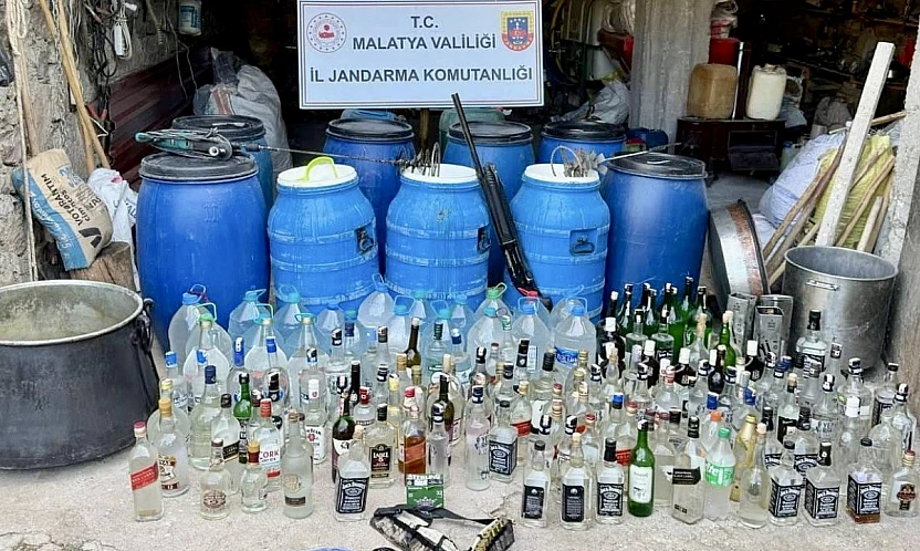 Jandarma Kaçak Alkol Ticaretiyle Mücadelede Hız Kesmiyor