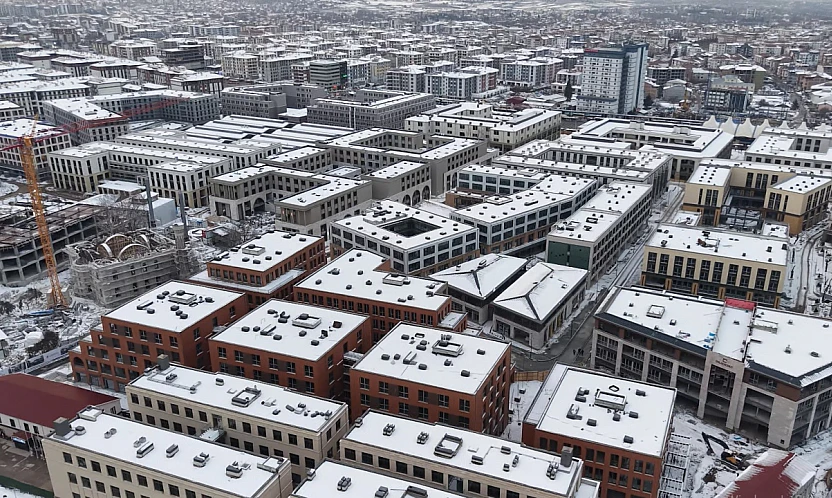 Kar Altında Yükselen Umut: Yeni Malatya Çarşısı