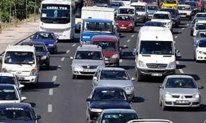 Kasımda 183 Bin Taşıt Trafiğe Katıldı
