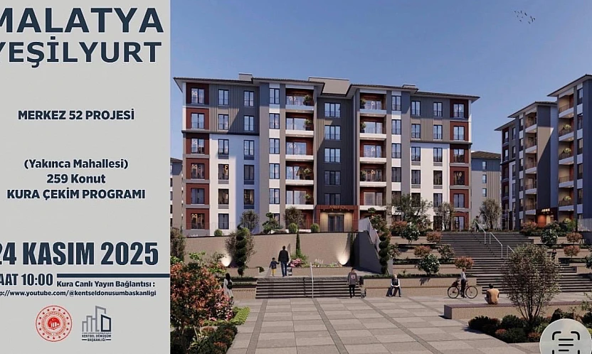 Kentsel Dönüşüm Projelerinde Büyük Gün: Malatya Kurası 24 Kasım'da