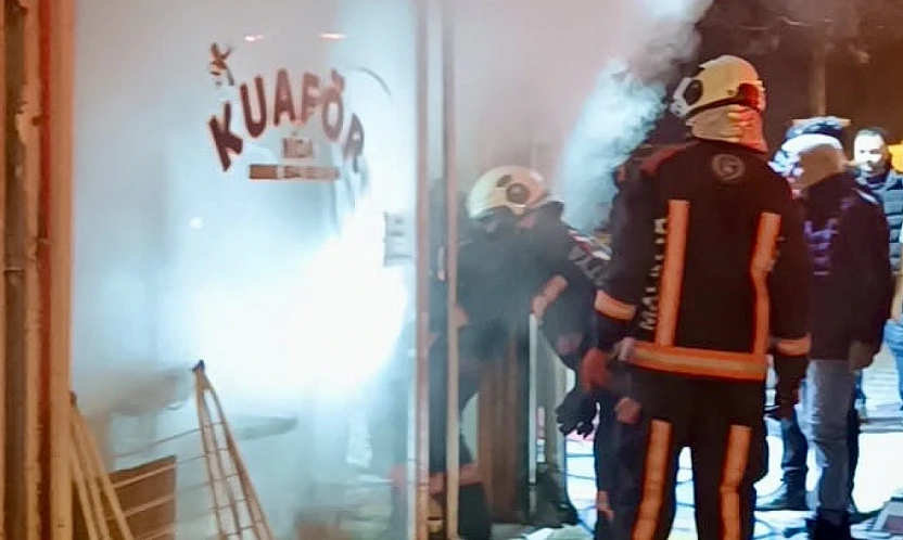 Kuafördeki Yangın Büyümeden Söndürüldü: Can Kaybı Yaşanmadı