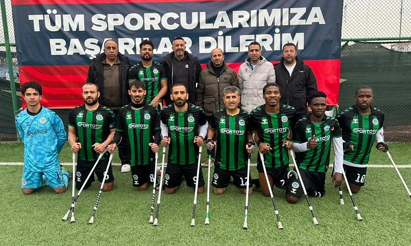 Malatya Ampute Takımı İzmir Engelini Aştı