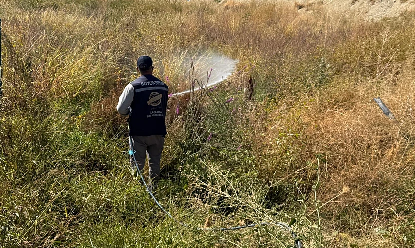 Malatya Büyükşehir Belediyesi'nden 12 Ay Kesintisiz Vektör Mücadelesi