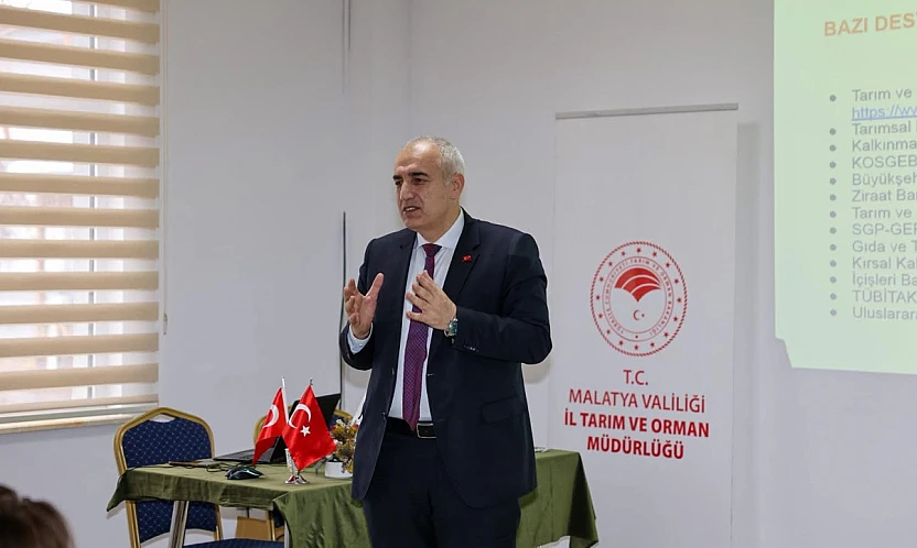 Malatya'da Çiftçilere Finansmana Erişim ve Üretim Planlaması Anlatıldı
