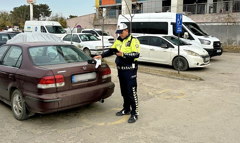 Malatya'da Engelli Parklarını İşgal Eden Araçlara Ceza Yağdı