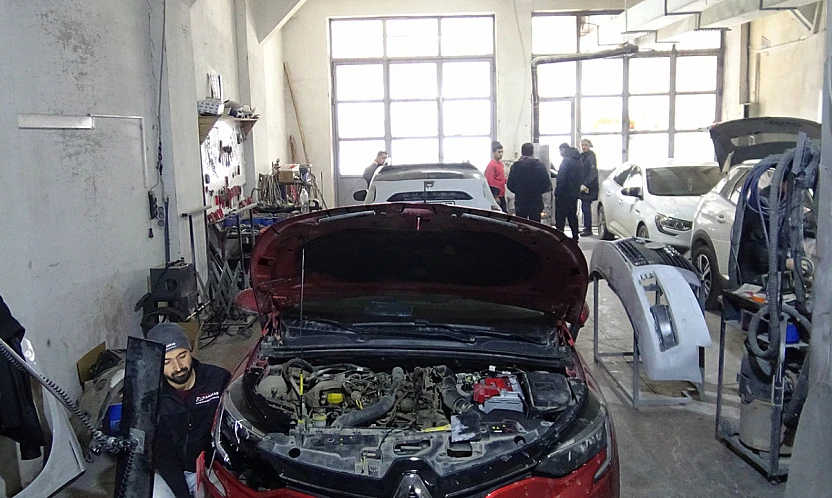 Malatya'da kaportacılar iş yetiştiremiyor