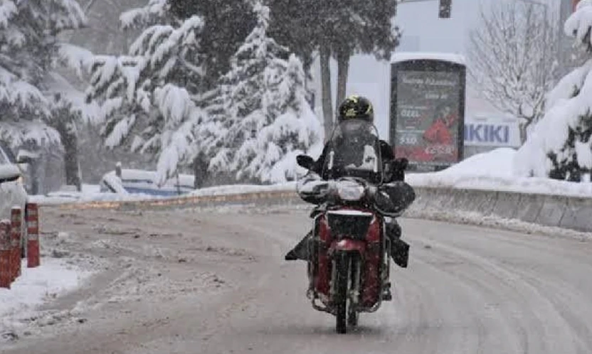 Malatya'da Kar Tedbiri: Motorlu Kurye Faaliyetleri Durduruldu