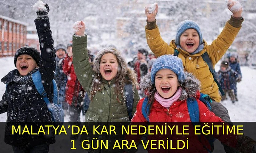 Malatya'da Kar Tedbirleri: Eğitim Durdu, Trafiğe Kısıtlama Getirildi