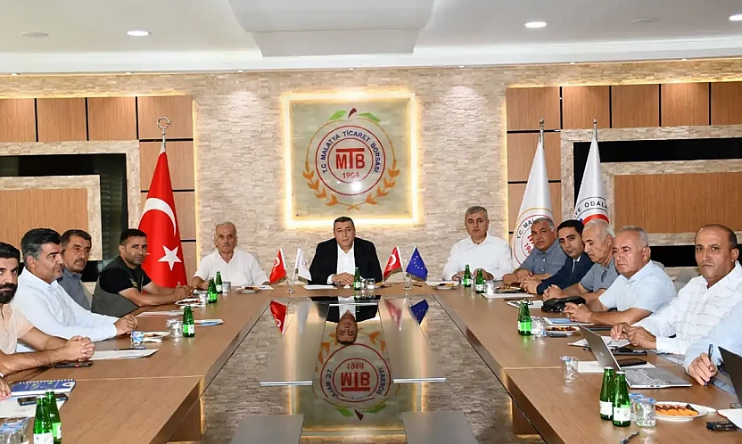 Malatya'da Lisanslı Kuru Kayısı Deposu Ve Borsası İçin İstişare Toplantısı Yapıldı