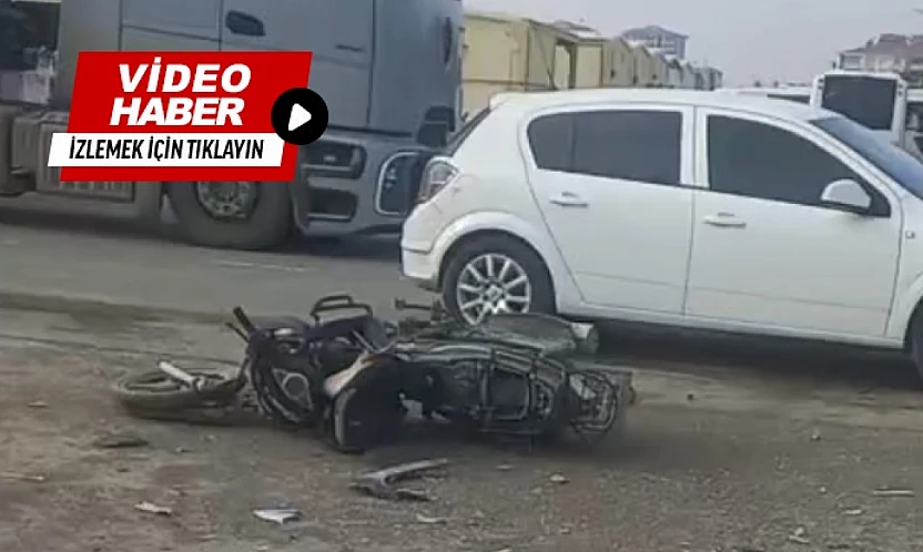 Malatya'da Otomobil ile Motosiklet Çarpıştı: 1 Ağır Yaralı