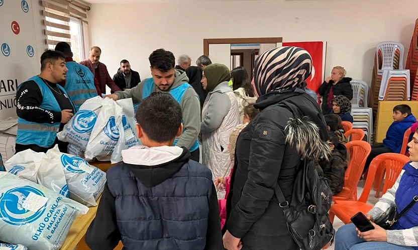 'Malatya'da Sosyal Dayanışma Örneği: Ülkü Ocakları Yardımda'