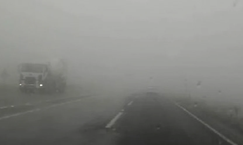 Malatya'da yoğun sis ulaşımı olumsuz etkiledi